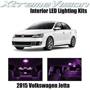 XtremeVision Interior LED for Volkswagen Jetta 2015+ (9 Pieces) Blue Interior LED Kit + Installation Tool