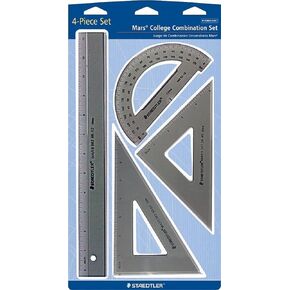 Staedtler College Combination Set, Plastic, Transparent Smoke