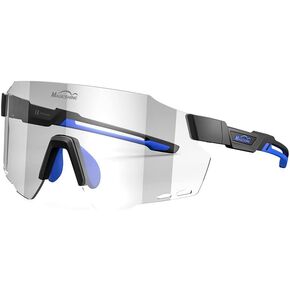 نظارات ركوب الدراجات Magicshine Photochromic نظارات شمسية للحماية طوال اليوم نظارات ركوب الدراجات MTB للرجال والنساء