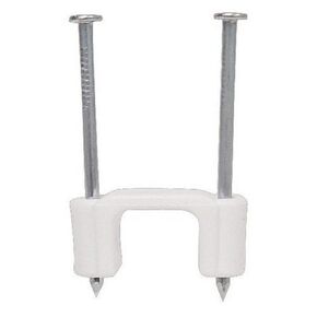 Morris 35018 Stacking Staple, Plastic, (3) 14/2 and 12/2 Cable Size (Pack of 50)