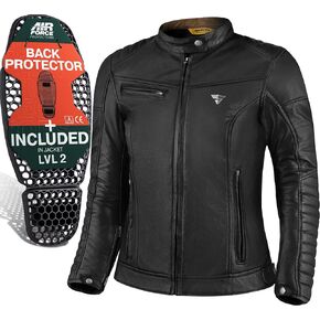 SHIMA WINCHESTER 2.0 Motorcycle Jacket - Classic Leather Biker Jacket with CE Back, Shoulder, Elbow Protectors