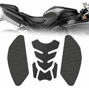 Motorcycle Fuel Tank Pads Sticker Compatible with YA-MA-HA YZF-R1 2009 2010 2011 2012 2013 2014 Side Decals Gas Knee Grip Protector Traction Pads Accessories