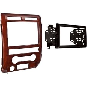 Metra Electronics 95-5822MM Double DIN Installation Dash Kit for 2009-2010 Ford F-150 Lariat for Non NAV Equipped Models (Milano Maple)