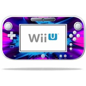 MightySkins Skin Compatible with Nintendo Wii U Gamepad Controller wrap Sticker Skins Fractal Abstract