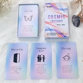 Love Oracle Cards，Oracle Cards，Oracle Cards with Meanings on Them，Answers to Guide You in Solving Life and Love Problems