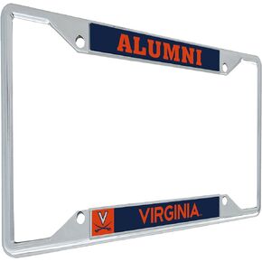 Desert Cactus University of Virginia Metal License Plate Frame Cavaliers UVA for Front or Back of Car Officially Licensed (Alumni)