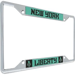 Desert Cactus New York Liberty License Plate Frame WNBA for Front or Back of Car Sigma (Team Name Frame)