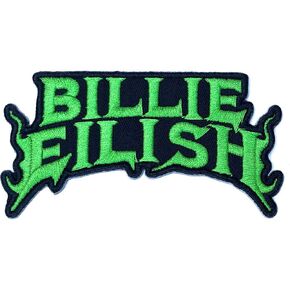 Billie EILISH Standard Patch: Flame Green