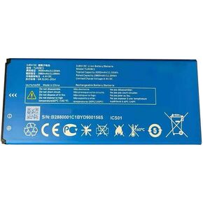 Powerforlaptop Replacement Tli028C1 Battery Compatible with TLi028C7 Al Catel 1B 5002H Tracfone A3 A509DL