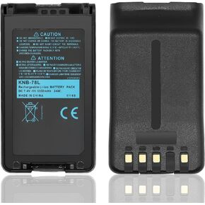 KNB-57L Battery KNB55L Battery [3300mAh New Version] for Kenwood Radio Battery KNB-55L KNB-24 KNB-24L KNB-26N KNB-35L KNB-56N KNB-78L NX220 NX-3300 NX-3320 TK-2160 TK2170 TK3360 TK-3140 TK3173 Battery