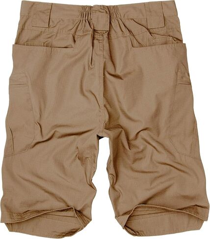 شورت Alimens & Gentle للرجال للمشي لمسافات طويلة، سريع الجفاف وخفيف الوزن وخفيف الوزن ومطاط، باللون الكاكي الداكن in Kuwait