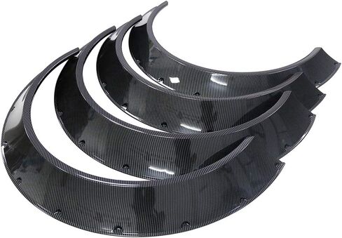 Kyostar New School 4Pcs 800mm Universal Car Fender Flares Wheel Arches (Carbon Fiber Look) in Saudi Arabia