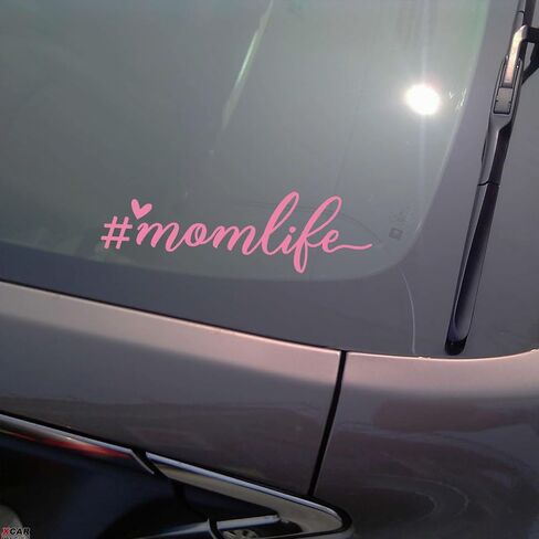 2 × ملصق سيارة Mom Life، ملصق نافذة، ملصق من الفينيل، ملصق نافذة، ملصق سيارة للأم، ملصقات سيارة جديدة، ملصق من الفينيل لملحقات السيارة، ملصق كمبيوتر محمول - 7 بوصات (مجسم) in Saudi Arabia