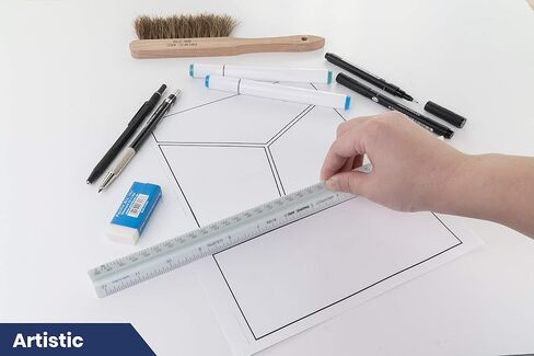 مسطرة مقياس اقتصادي لمهندس قوس المحيط الهادئ، مقسمة على: 1/16 بوصة، 3/32 بوصة، 1/8 بوصة، 3/16 بوصة، 1/4 بوصة، 3/8 بوصة، 1/2 بوصة، 3/4 بوصة، 1 بوصة، 1-1/2 بوصة، 3 بوصة مقياس الدرجات. 12 إنش in Kuwait