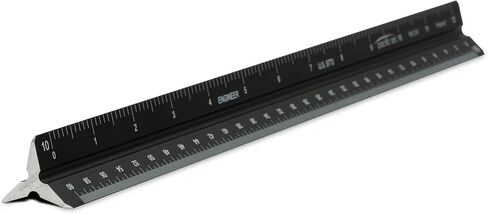 مسطرة مقياس اقتصادي لمهندس قوس المحيط الهادئ، مقسمة على: 1/16 بوصة، 3/32 بوصة، 1/8 بوصة، 3/16 بوصة، 1/4 بوصة، 3/8 بوصة، 1/2 بوصة، 3/4 بوصة، 1 بوصة، 1-1/2 بوصة، 3 بوصة مقياس الدرجات. 12 إنش in Kuwait