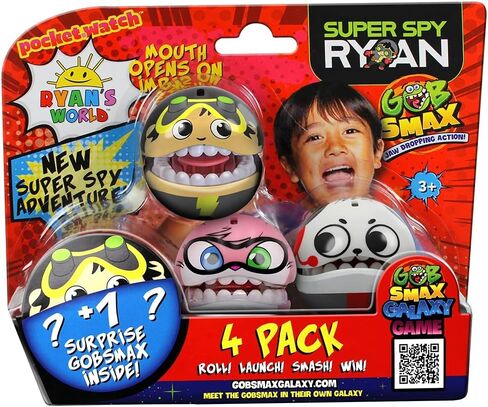 RYAN'S WORLD Gobsmax Multi 4 Pack in Kuwait