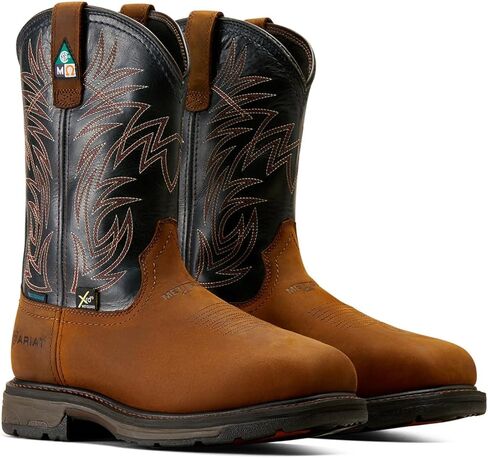 حذاء عمل رجالي من Ariat WorkHog MetGuard CSA مقاوم للماء ومقدمة مركبة in Saudi Arabia