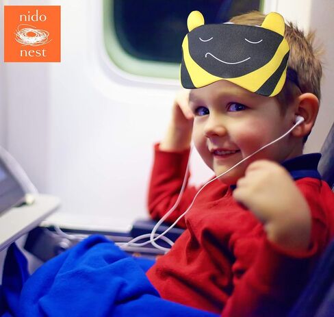 Frog Sleep Mask for Kids - Cute Sleeping Eye Masks, Toddlers,Travel Gear, Naps, Children Birthday Gifts Frog in Saudi Arabia
