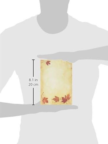Great Papers! Fall Leaves Letterhead, Imprintable Stationery, 80 Sheets, 8.5" x 11" (2014075) in Saudi Arabia