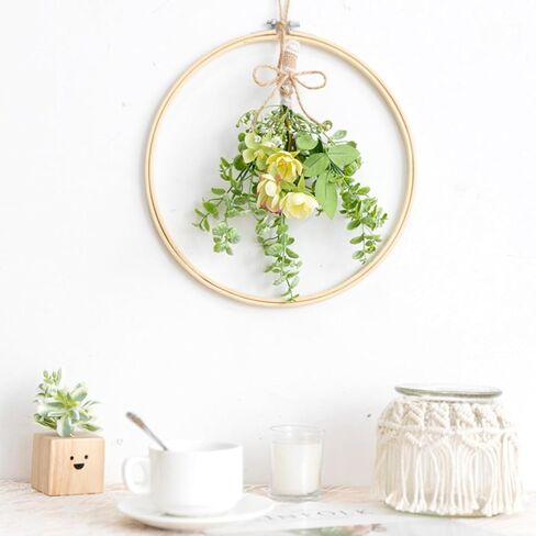 10 قطع 5 بوصة من الخيزران التطريز هوب مجموعة عبر غرزة هوب صغيرة التطريز هوب للفن الحرفية الخياطة مفيد والزفاف، عطلة الديكور in Kuwait