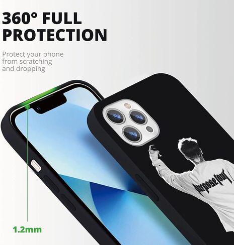 Compatible with iPhone 15 Case, Design Unique Pattern Soft TPU Bumper Slim Protective Case for Men Women Girl Boy(Kim-Socialite-Kardashian-1) in Saudi Arabia