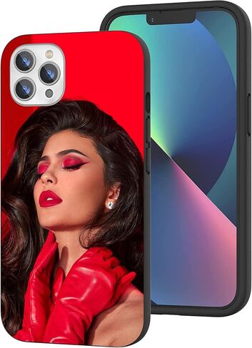 Compatible with iPhone 15 Case, Design Unique Pattern Soft TPU Bumper Slim Protective Case for Men Women Girl Boy(Kim-Socialite-Kardashian-1) in Saudi Arabia