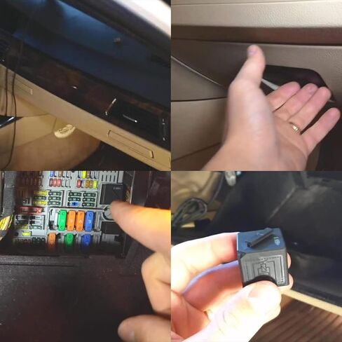 مرحل متعدد الاستخدام 61366901469, V23136-J6-X48 لسيارات BMW لا يبدأ E90 E91 E92 E93 Cas وحدة مرحل 4 Pin A/C مرحلات صغيرة in Kuwait