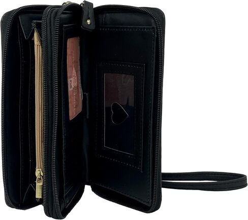 محفظة ستون ماونتن سوداء معصم SLG 8AF457-6 in Kuwait