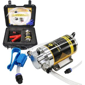 Milado 12V 100W مجموعة مضخة مستخرج من Milado ، 1-4L/دقيقة لمضخة نقل السوائل لزيت المحرك ، زيت الديزل ، سائل النقل ، زيت التروس ، مناسب للقارب ، السيارة ، الشاحنة ، دراجة نارية ، عقبة الحشائش in Kuwait