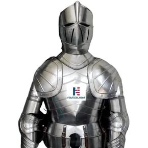 درع فارس القرون الوسطى يمكن ارتداؤه، درع وظيفي، عرض رائع، زي LARP in Kuwait