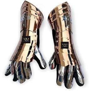 درع الفارس الصليبي القفاز الوظيفي لإعادة تمثيل LARP in Kuwait