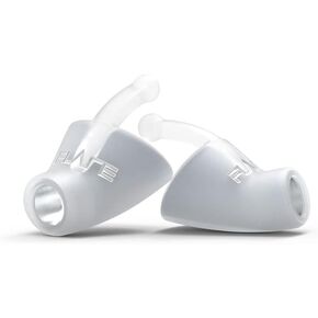 Flare Calmer Pro | Ear Plugs Alternative | Daily Noise Relief | Sound Sensitivity | Stress Relief | No Muffling | Improve Wellbeing | Comfy, Reusable, Soft Silicone Earplugs | Aluminium Ice in Kuwait