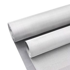 TA1 شبكة من التيتانيوم النقي، شبكة معدنية 100 * 100 مم شاش تيتانيوم 100 شبكة، لوحة مرشح مقاومة للأحماض، مناسبة للآلات والأوعية المقاومة للتآكل والصناعات الطبية الحيوية وغيرها in Kuwait