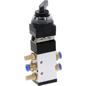 Air Valve, Right Pneumatics Select Toggle Switch MV522 Series Mechanical Switchs MV522LB 2 Position Mechanical Valves 2 Gear in Saudi Arabia