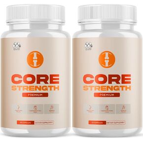 (عبوتان) مكمل القوة الأساسية لدعم المفاصل، حبوب المفاصل الرسمية ذات القوة الأساسية مع جميع المكونات الطبيعية، دعم الصحة والعافية المتقدم مع الفيتامينات المتعددة القوة القصوى (120 كبسولة) in Kuwait