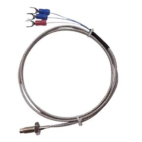 1Pcs K/E/J-Type PT100 Type M8*1.25 Screw Thermocouple WRNT-02 Probe Temperature Sensor for Industrial Controller in Kuwait