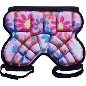 حماية الورك للأطفال، شورت رياضي سميك، وسائد تزلج، واقيات للأطفال، معدات حماية للتزلج، سكوتر التزلج، وسادة مؤخرة قابلة للتعديل، حماية الورك، أحمر in Kuwait