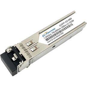 وحدة SFP جيجابت الضوئية 1.25G واجهة LC مزدوجة الألياف متعددة الأوضاع 550 متر in Kuwait