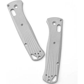 1 زوج CNC استبدال موازين سبائك الألومنيوم في السفع الرملي يناسب Bugout 535 مقبض فارغ التصحيح DIY in Kuwait