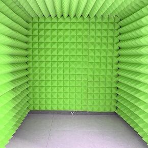 Portable Sound Recording Vocal Booth Box, Desktop Soundproof Cover,Microphone Isolation Shield, Acoustic Sound Shield, for Sound Recording Studio, Podcasts, Singing and Broadc,D in Kuwait