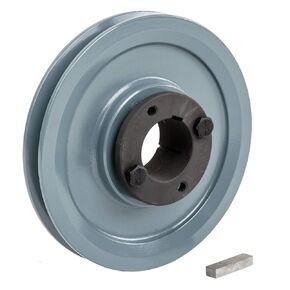 Cast Iron 5.75" Single Groove Pulley Belt B Section 5L and 1-3/8" Sheave Bushing BK60H in Kuwait