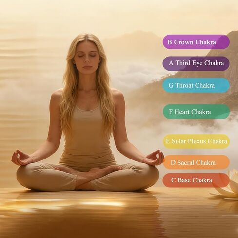 Juniful Unic 23-Piece Crystal Healing Set with 7 Raw & 7 Polished Stones, 9 White Quartz. Authentic Brazil & Uruguay Crystals in Wooden Box. Complete Chakra Kit with Guide for Meditation, Reiki, Gift in Saudi Arabia