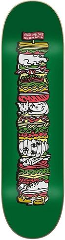 لوح التزلج Sk8 Mafia مكدس من Alex Willms مقاس 8.3 بوصة × 32 بوصة in Kuwait
