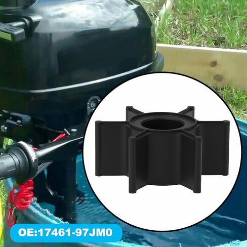 2.5 HP 4-Stroke Outboard Water Pump Impeller 17461-97JM0 Compatible with Suzuki in Saudi Arabia