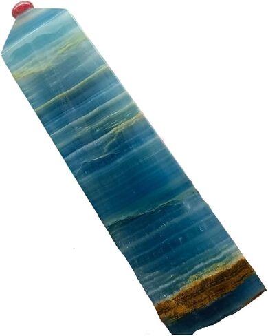 1 قطعة 410-500 جرام عمود كريستال كوارتز أزرق in Kuwait