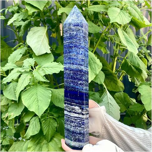 1 قطعة 2-2.5 كجم مسلة اللازورد، العمود الأزرق كريستال الكوارتز in Kuwait