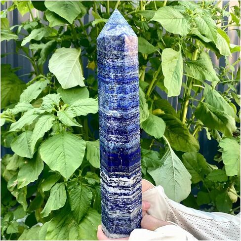 1 قطعة 2-2.5 كجم مسلة اللازورد، العمود الأزرق كريستال الكوارتز in Kuwait