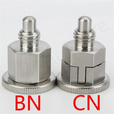 Coarse Thread M6/8/10 QX213 Stainless Steel Locating Pin Reset Type/Self-Locking Mini Index Plunger Pins 1Pcs(M10,QX-213-CN) in Saudi Arabia