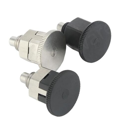 Coarse Thread M6/8/10 QX213 Stainless Steel Locating Pin Reset Type/Self-Locking Mini Index Plunger Pins 1Pcs(M10,QX-213-CN) in Saudi Arabia