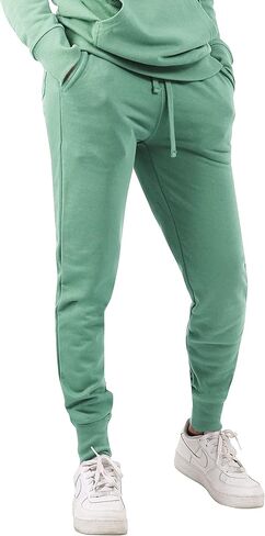 Hat and Beyond Womens French Terry Pants with Drawstring Active Jogger Sweatpants Loungewear in Saudi Arabia
